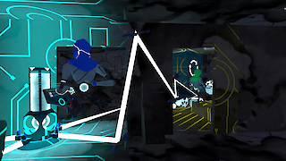 Die Beschaffenheit des bekannten atomaren Raumes ist massgebend für den räumlichen Aufbau der Spielerfahrung in der virtuellen Realität. © Chris Elvis Leisi, ZHdK.