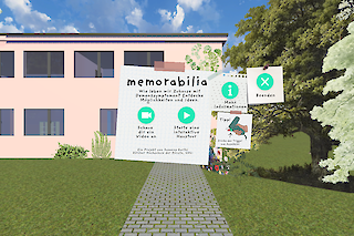 Der Prototyp der App «Memorabilia» bietet eine interaktive Tour durch eine Wohnung, die demenzsensibel eingerichtet werden soll.