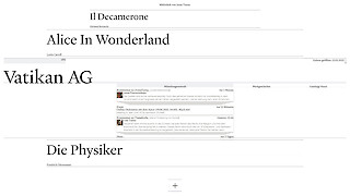 Every reader has their own personal library. For each book, there is a message centre, a short introduction about the history of the book and an overview of the author’s. life and literary output.
