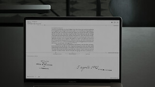 References in the main text point out existing content extensions, which can be displayed in the personal storage area. When a reference is selected, the book automatically moves back to the respective location. Reading progress is recorded in the reading bar.