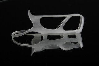 Einzelanfertigung aus medizinischem Silikon, neu im 3D-Druckverfahren.