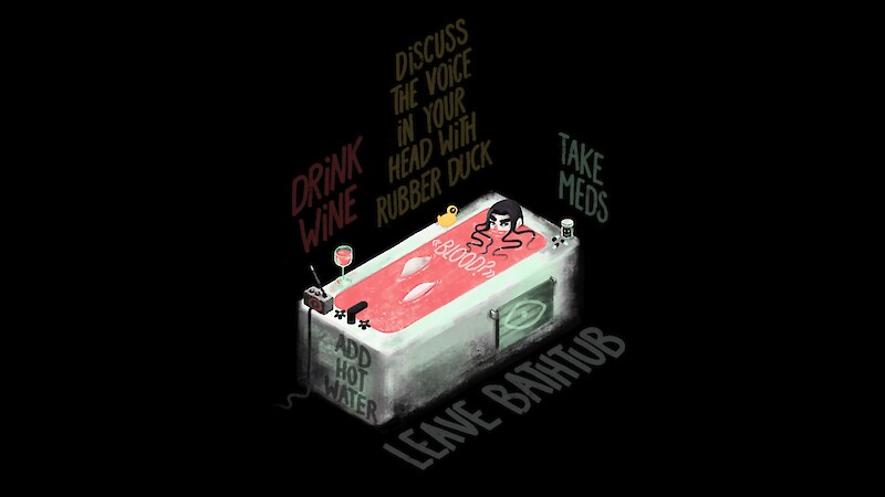 «Psychotic Bathtub» by Natasha Sebben. © ZHdK.