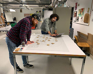 Development process «Block». Photo: © Interaction Design, ZHdK.