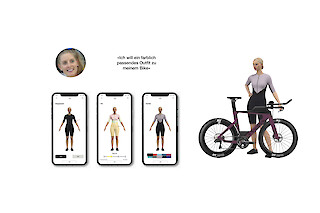 Produkt Konfiguration. Nutzer:innen können Produkte anpassen. © ZHdK