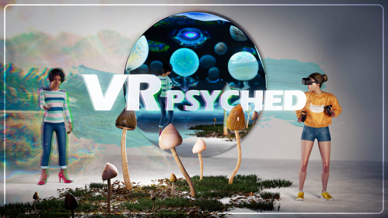 Titelbild des VR-Dokumentarfilms «VRpsyched». Bild: Sacha Schwarz. © ZHdK.