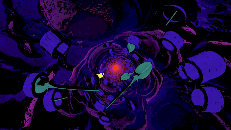 Ausschnitt aus dem Game «Kaeru». Bild: Andreas Akira Strahm. © ZHdK.