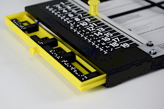 Das Abstimmungstool «Selbstbestimmt». Foto: Luis Praxmarer & Lars Ziegler. © ZHdK.