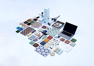 «Digital Zellij» befasst sich mit den traditionellen marokkanischen Mosaikfliesen. Bild: Armin Aschenbrenner. ©. ZHdK.