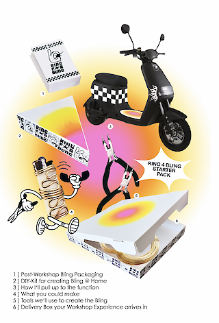 Bachelorarbeit «Ring for Bling» von Medea Laim. © ZHdK.