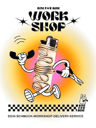 Bachelorarbeit «Ring for Bling» von Medea Laim. © ZHdK.